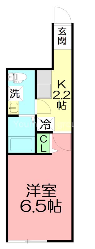 グラスプラス渋沢の間取り