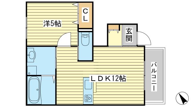 セカンド　ハーベストの間取り