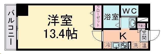 グラン・ドミール仙台駅東の間取り