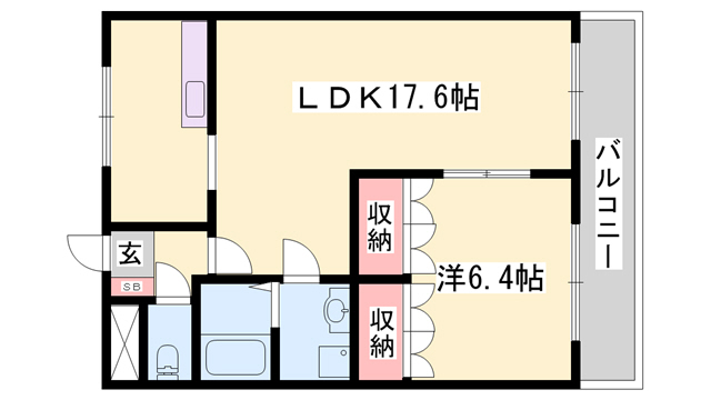 ルミナスの間取り