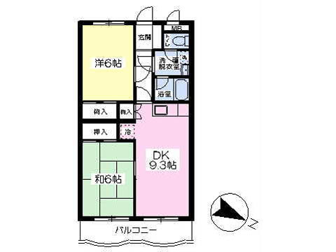 アーバンライフ室小路Ａの間取り