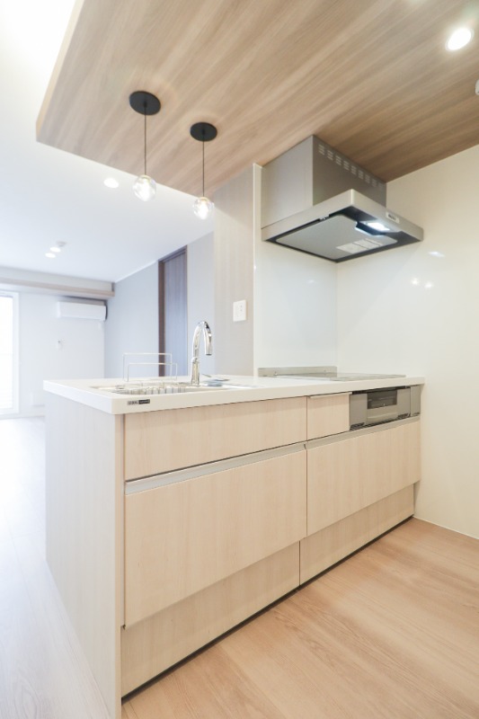 キッチン　図面と現状に相違がある場合には現状を優先