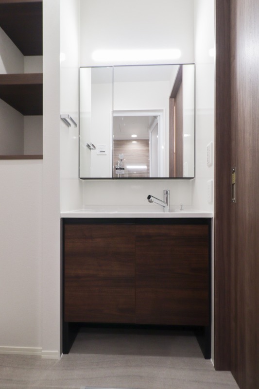 洗面設備　図面と現状に相違がある場合には現状を優先