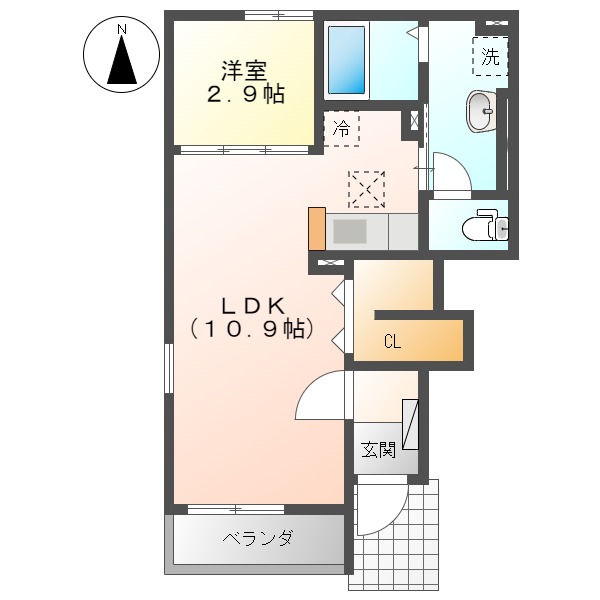 ロイヤルヒルズＫの間取り