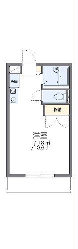 レオパレス大高Ｂの間取り