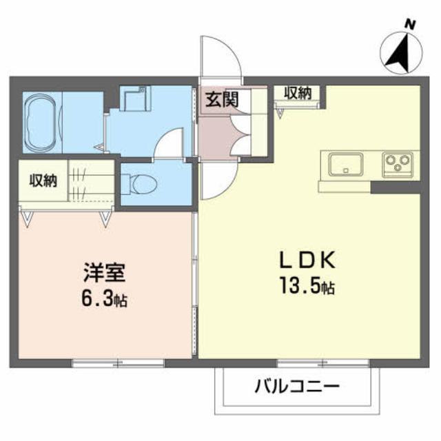 シャーメゾン　はるの間取り