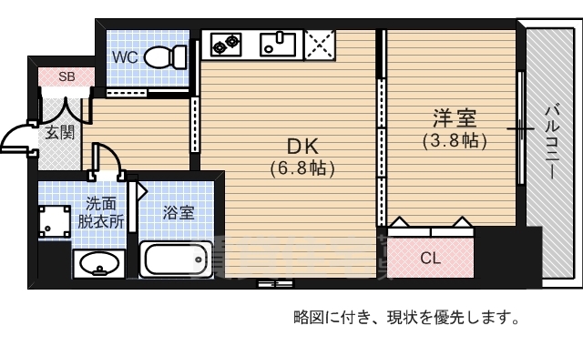 光町ParkFrontBLDの間取り