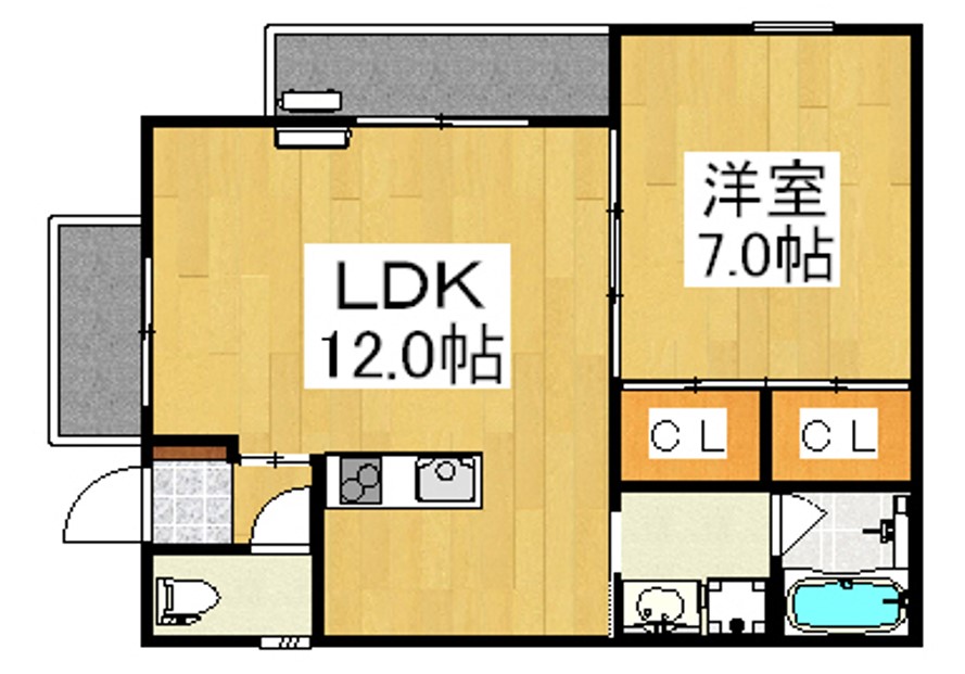 エムクレストの間取り