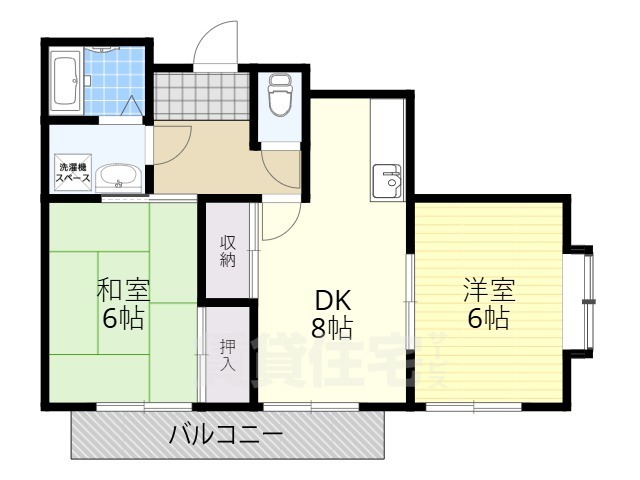 メゾンドタナカの間取り