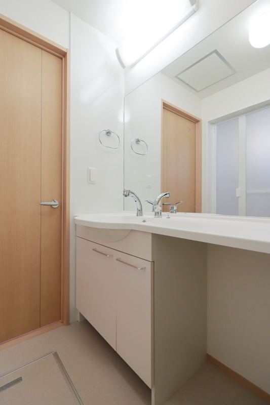 洗面設備　図面と現状に相違がある場合には現状を優先