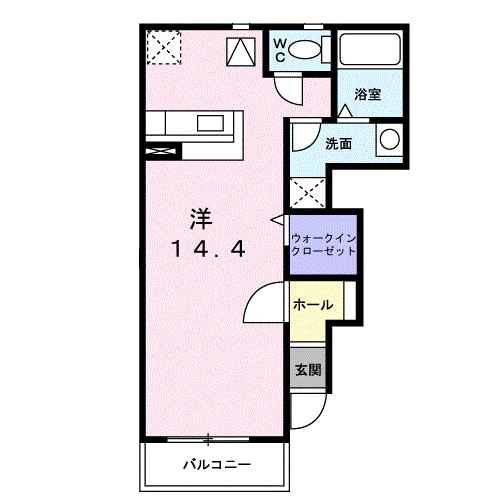 ドルチェ　ローザIの間取り