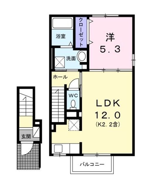 ヌールハリーフ　プラムの間取り