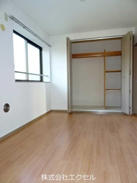 収納　クローゼットです。