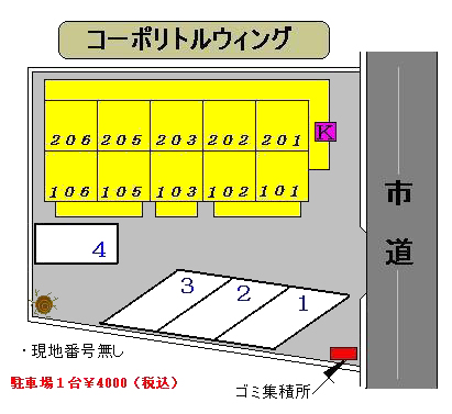 【コーポリトルウィングのその他】