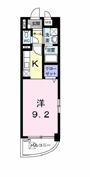 コンフォート　本町の間取り