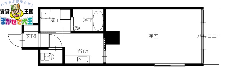 親和ハイツの間取り