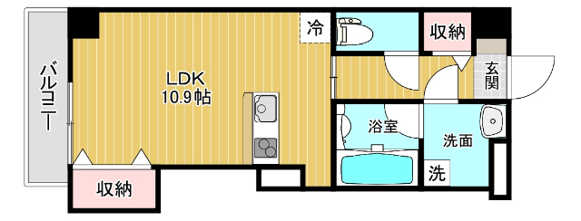 サンライズ五福公園の間取り