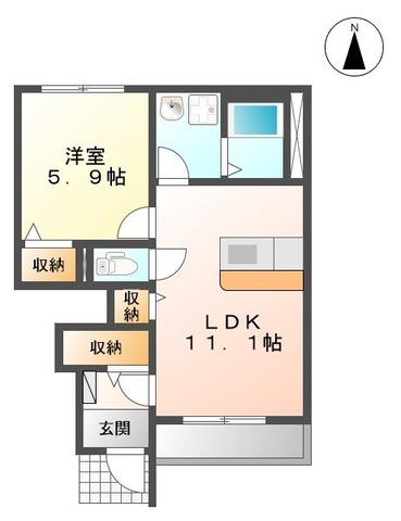 ナトゥラーレの間取り