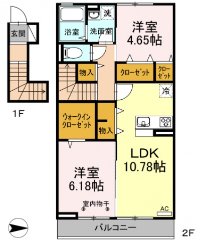 雅の間取り