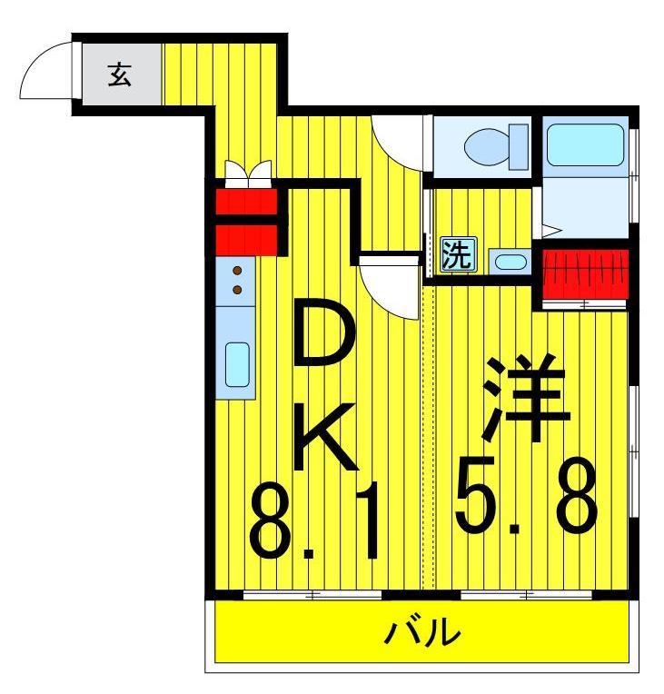 ＲｅｎｏＣｏｕｒｔＩＺＵＭＩの間取り