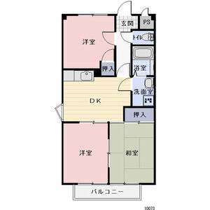 Ｓｕｒｐｌｕｓ太田　Ａの間取り