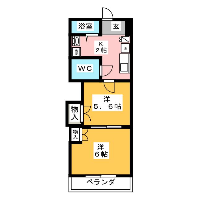 レジデンスカープ名古屋の間取り