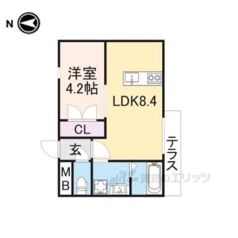 【ウィンドヒル御殿山１の間取り】