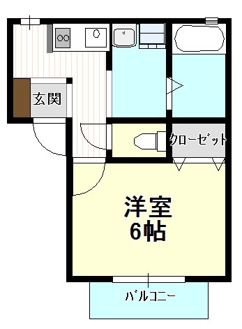 セジュールTanigamiの間取り