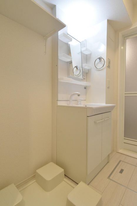 洗面設備　嬉しい独立洗面台♪