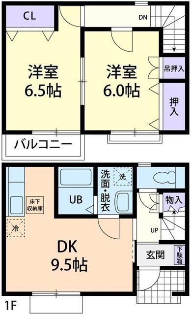 Ｅ．Ｌ．Ｔ　（Ｂ）の間取り