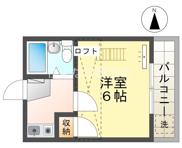 ハイドアウト園の間取り