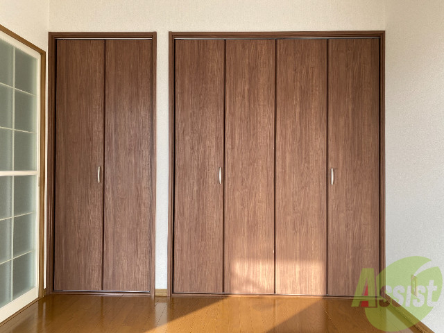 収納　収納スペースがありました。荷物や洋服はこちらへどうぞ。