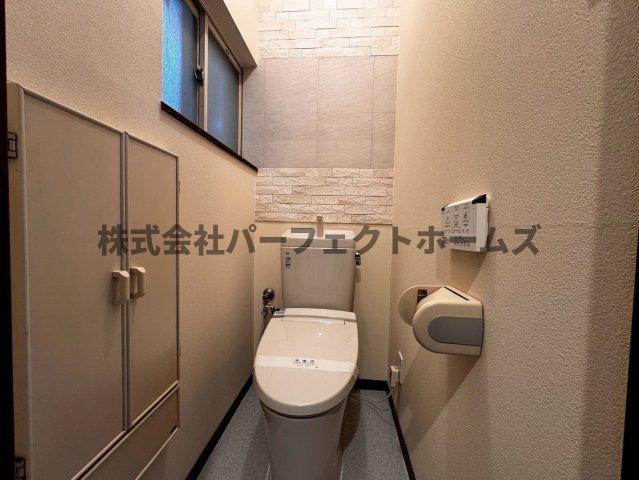 トイレ　ゆったりとした空間のトイレです