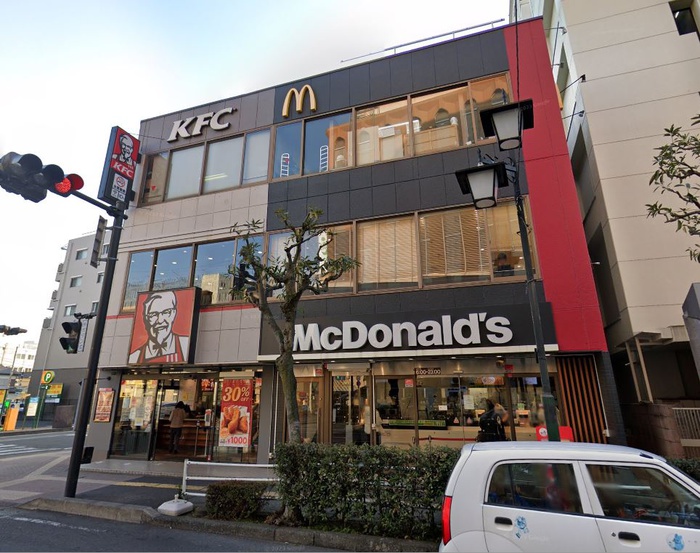 飲食店　マクドナルド（飲食店）まで600m