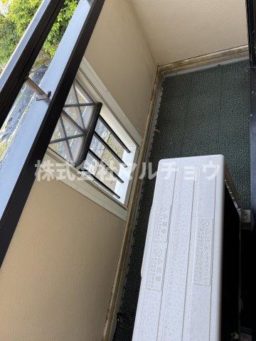 バルコニー　お洗濯にも便利なバルコニー付き