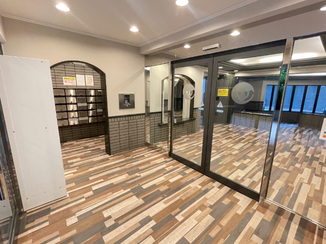 ロビー　ロビーもリニューアル済み