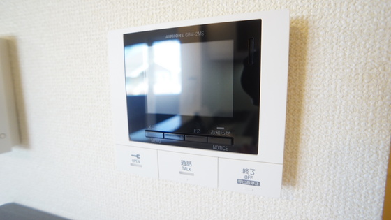 セキュリティ　同カメラ付きインターホン、仕様タイプ