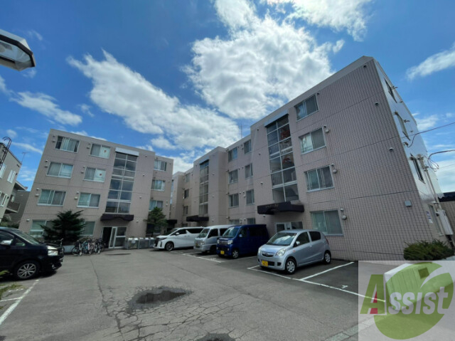 建物外観　札幌市北区北３２条「シャトー３２」