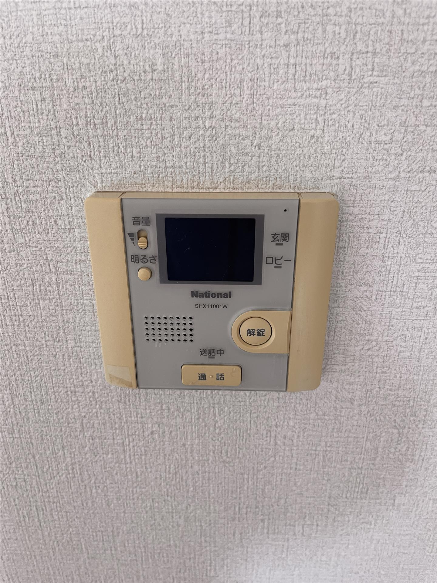 セキュリティ　写真は別部屋です。