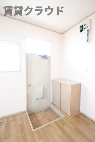 玄関　明るい玄関です