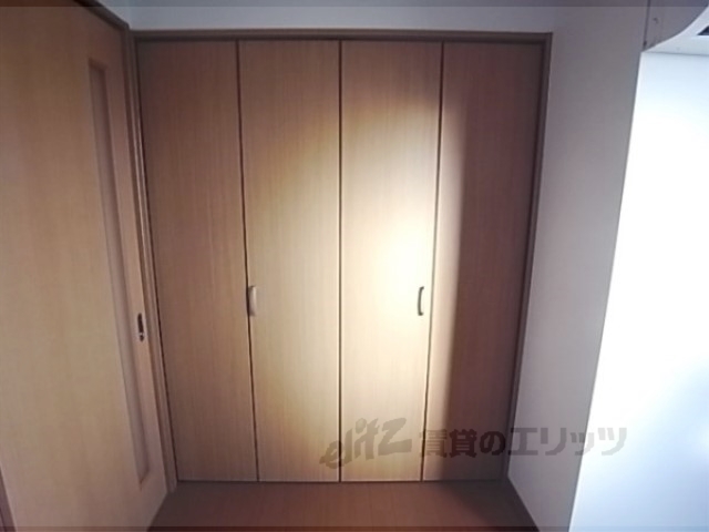 収納　たっぷり入るクローゼットです。