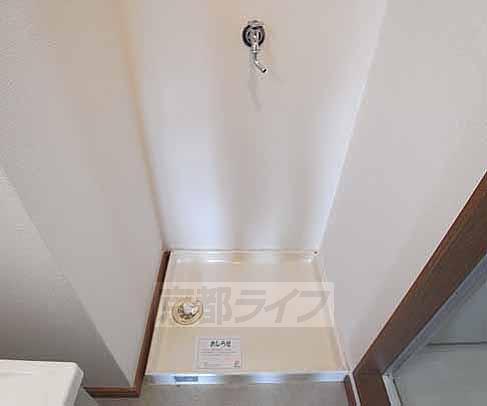 その他設備　洗濯機置き場です。