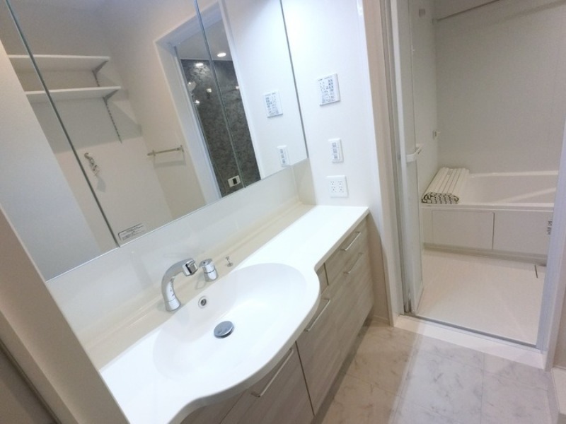 洗面設備　図面と現状に相違がある場合には現状を優先