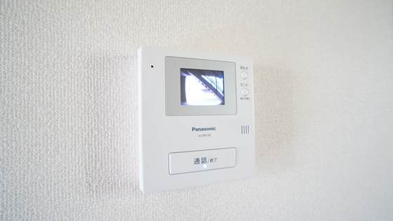 セキュリティ　モニター付きインターホン