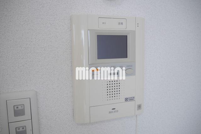 セキュリティ　モニターで来訪者の確認ができます