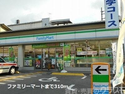 コンビニ　ファミリーマート（コンビニ）まで316m