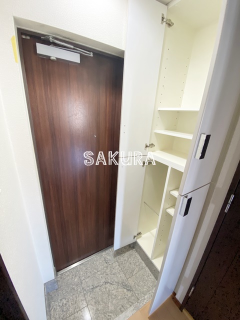 玄関　大容量のシューズボックス♪