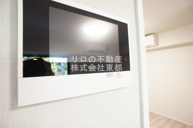 セキュリティ　訪問者が一目で分かるＴＶモニタ付インターホンです！