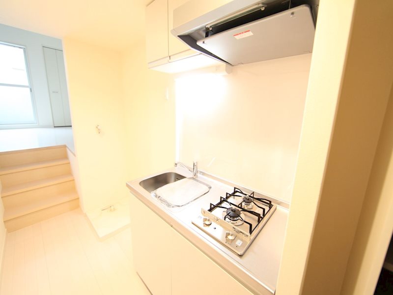 キッチン　システムキッチン（ガス2口コンロ付）