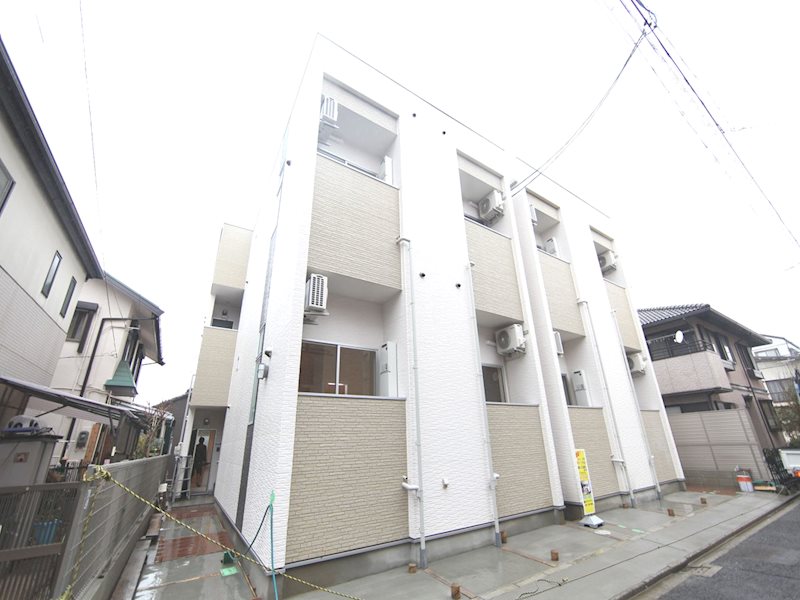 建物外観　外観　デザイナーズ　光インターネット無料　全部屋角部屋